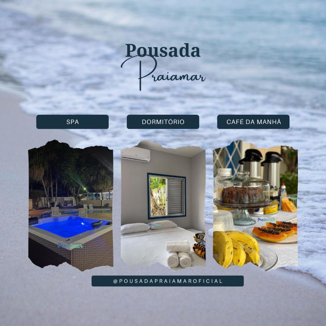 Pousada Praiamar Hotel เซา เซบัสเชียว ภายนอก รูปภาพ